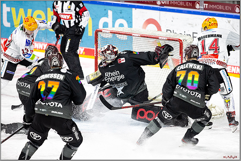 PENNY DEL;  Koelner Haie - Fischtown Pinguins Bremerhaven; Koeln, 17.01.2021
